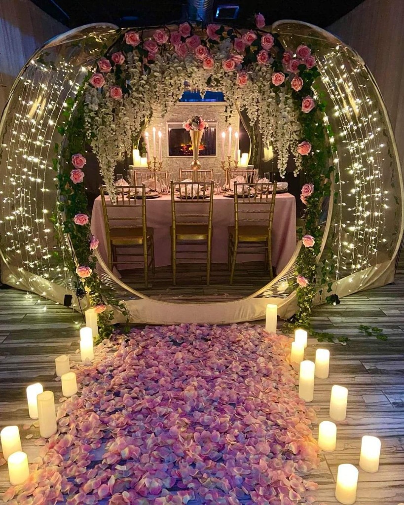 Décoration pique-nique extérieur