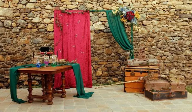 Décoration de mariage Rose d'Or