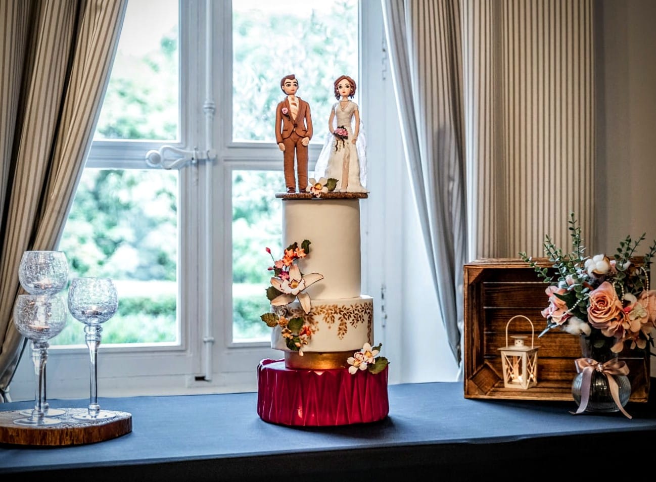 Figurine mariés - Création originale