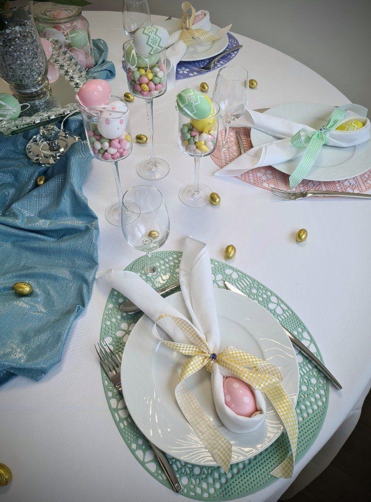 Décorations de table pour Pâques